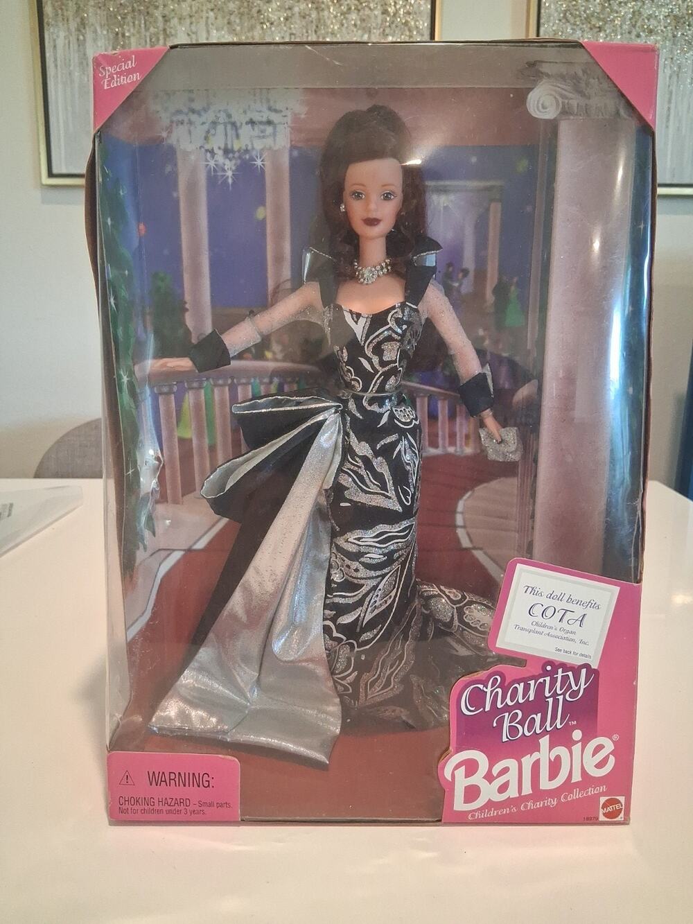 Vintage 1997 Charity Ball Barbie Doll Special Edition Mattel 18979 NIB NRFB COTA